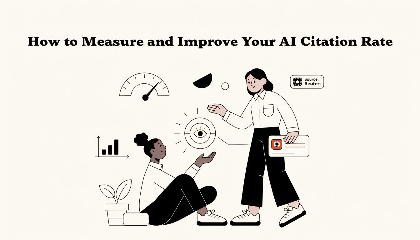 Editorial hero image for: How to Measure and Improve Your AI Citation Rate